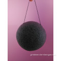 Bamboo Black Natural Konjac Sponge Face Cleaning Sponge